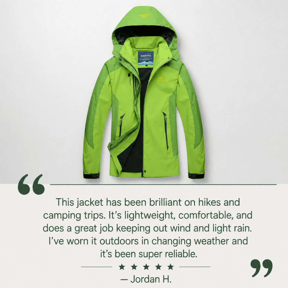 Rain Jacket – Waterproof Insulated Outdoor Jacket | Everhikes - Everhikes