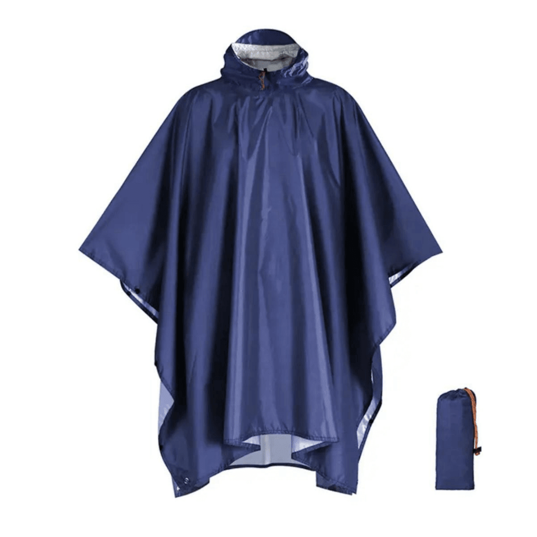 Rain Poncho, Lightweight Waterproof Hooded | Everhikes - Everhikes