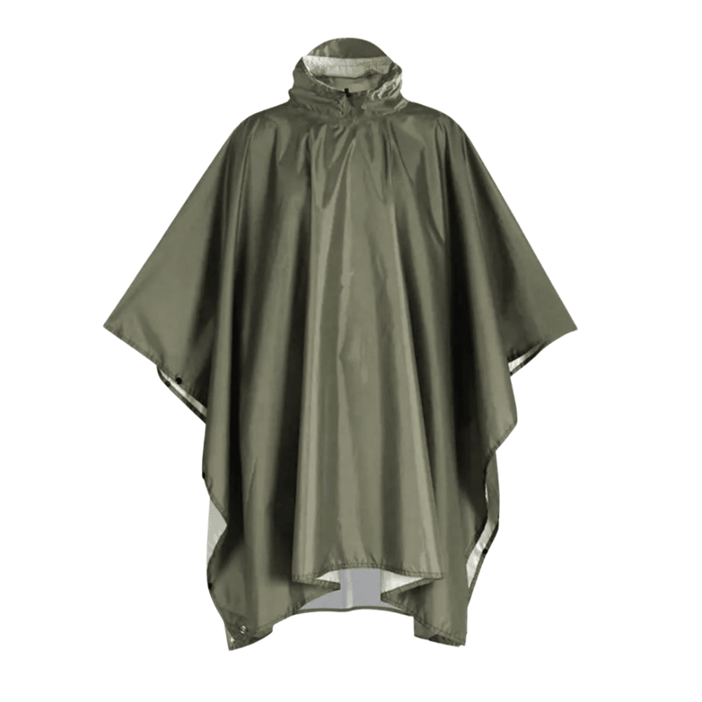 Rain Poncho, Lightweight Waterproof Hooded | Everhikes - Everhikes