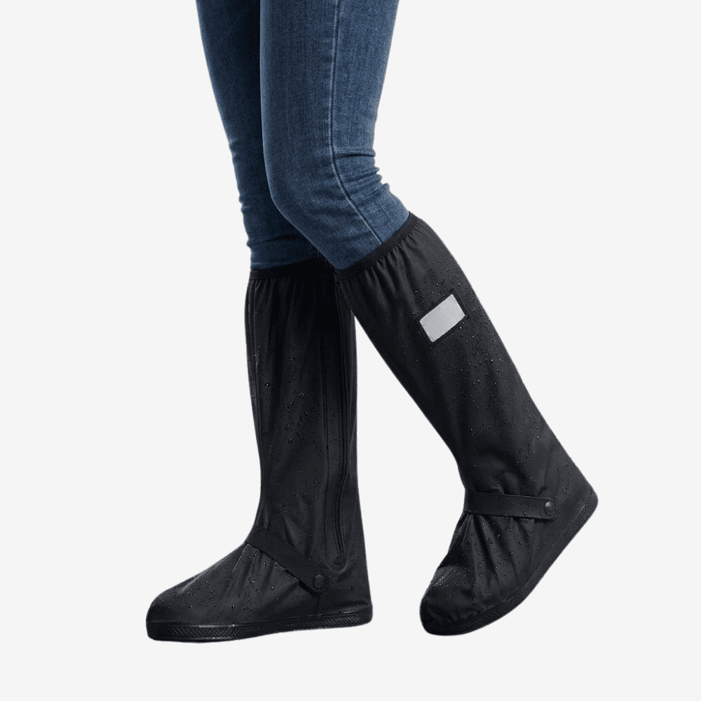 Shoe Covers, Waterproof Reflective High - Top Overshoes - Everhikes