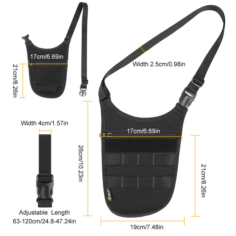 Shoulder Bag, Lightweight Water - Resistant Travel Pack | Everhikes - Everhikes