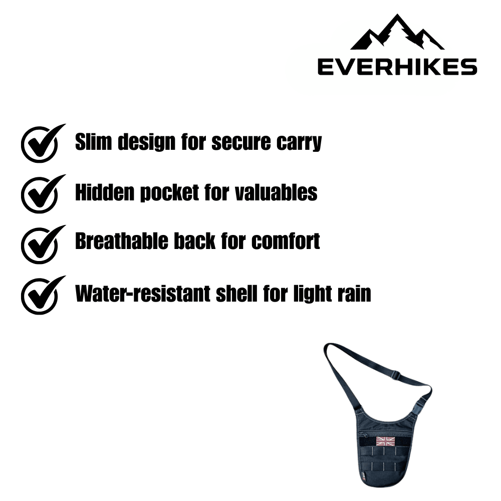 Shoulder Bag, Lightweight Water - Resistant Travel Pack | Everhikes - Everhikes