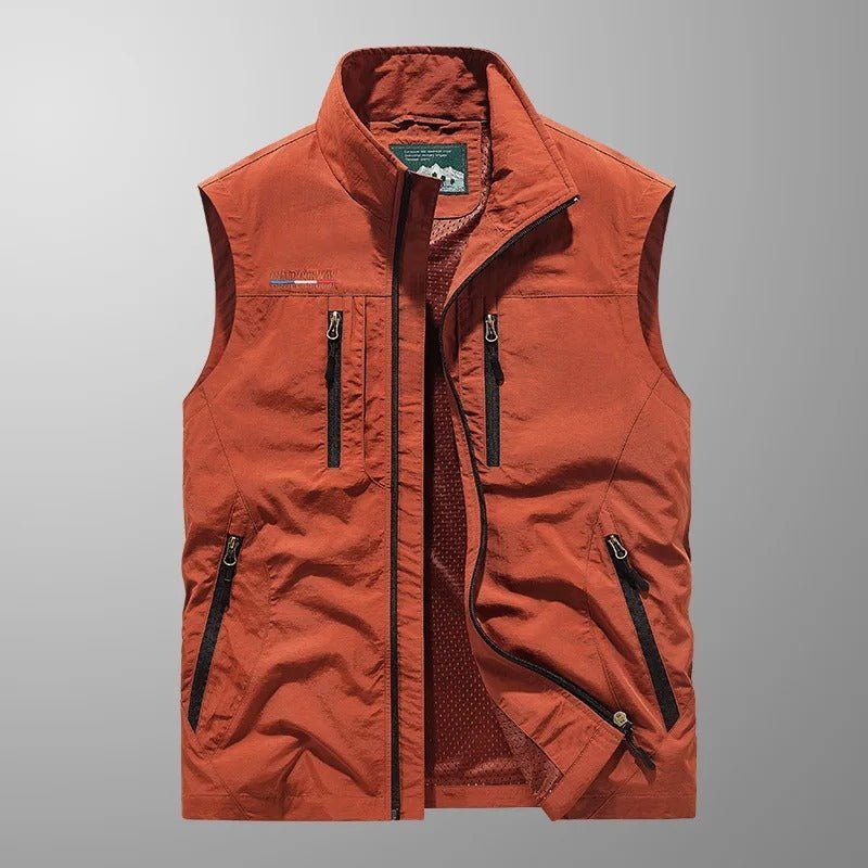 Sleeveless Cargo Vest, Lightweight Water - Resistant | Everhikes - Everhikes