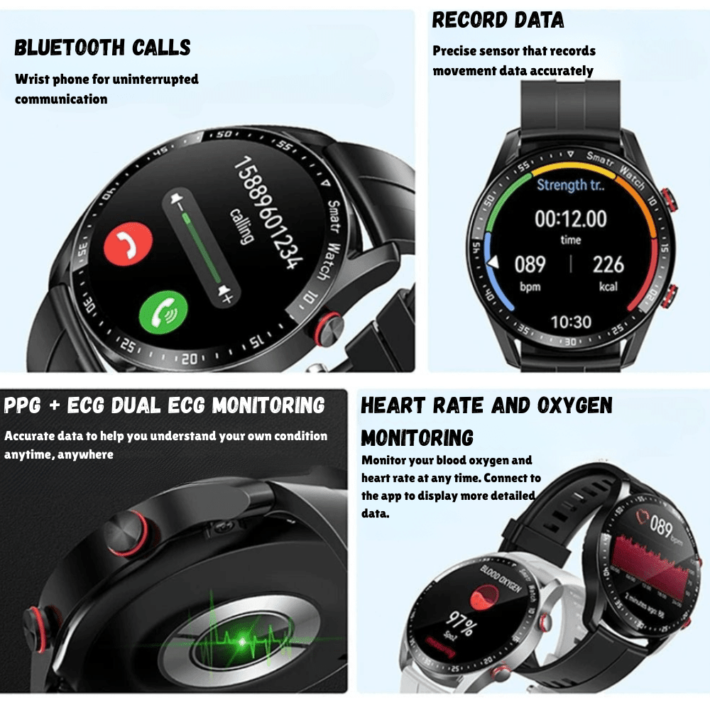 Smartwatch, Lightweight Water - Resistant | Everhikes - Everhikes