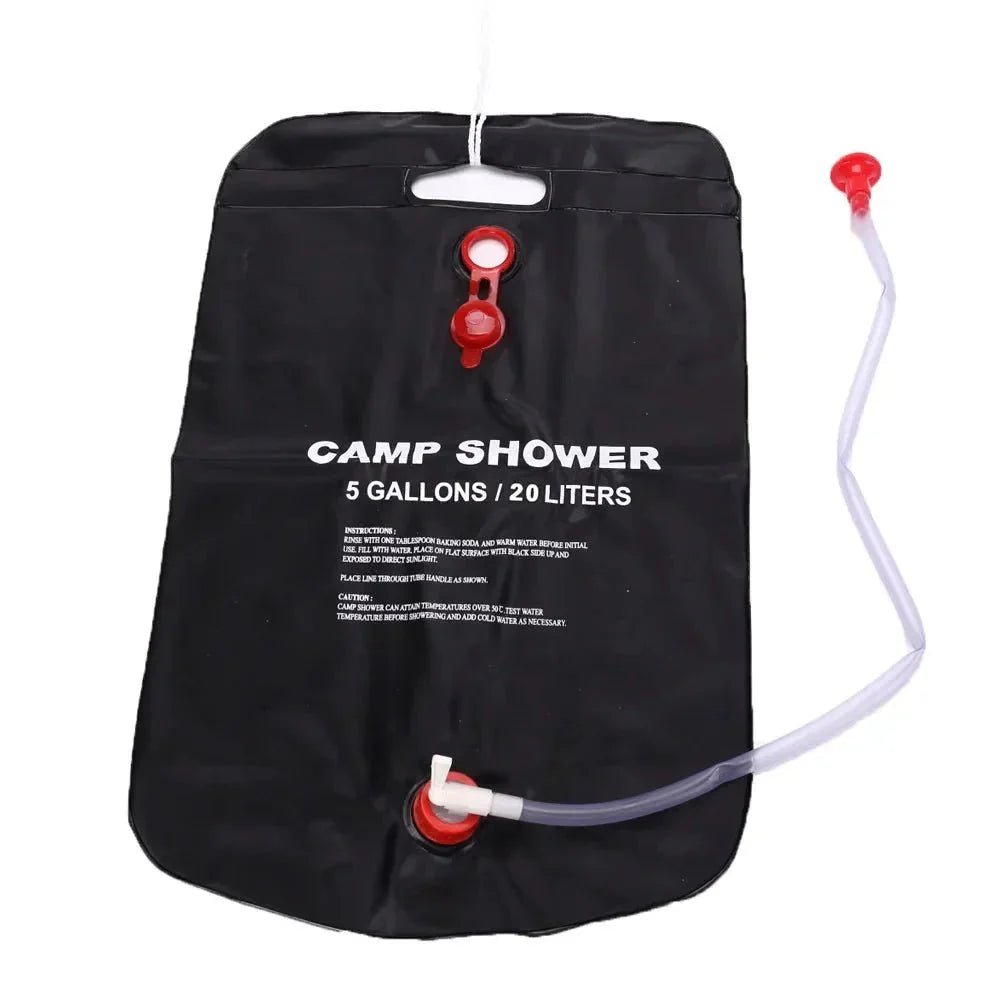 Solar Shower Bag, Lightweight 20L Portable Camp Shower | Everhikes - Everhikes