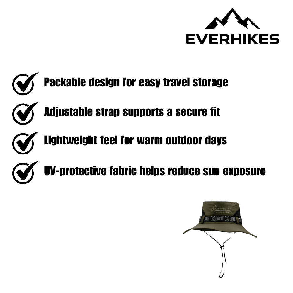 Sun Hat – Lightweight Breathable UV Protection Hat | Everhikes - Everhikes
