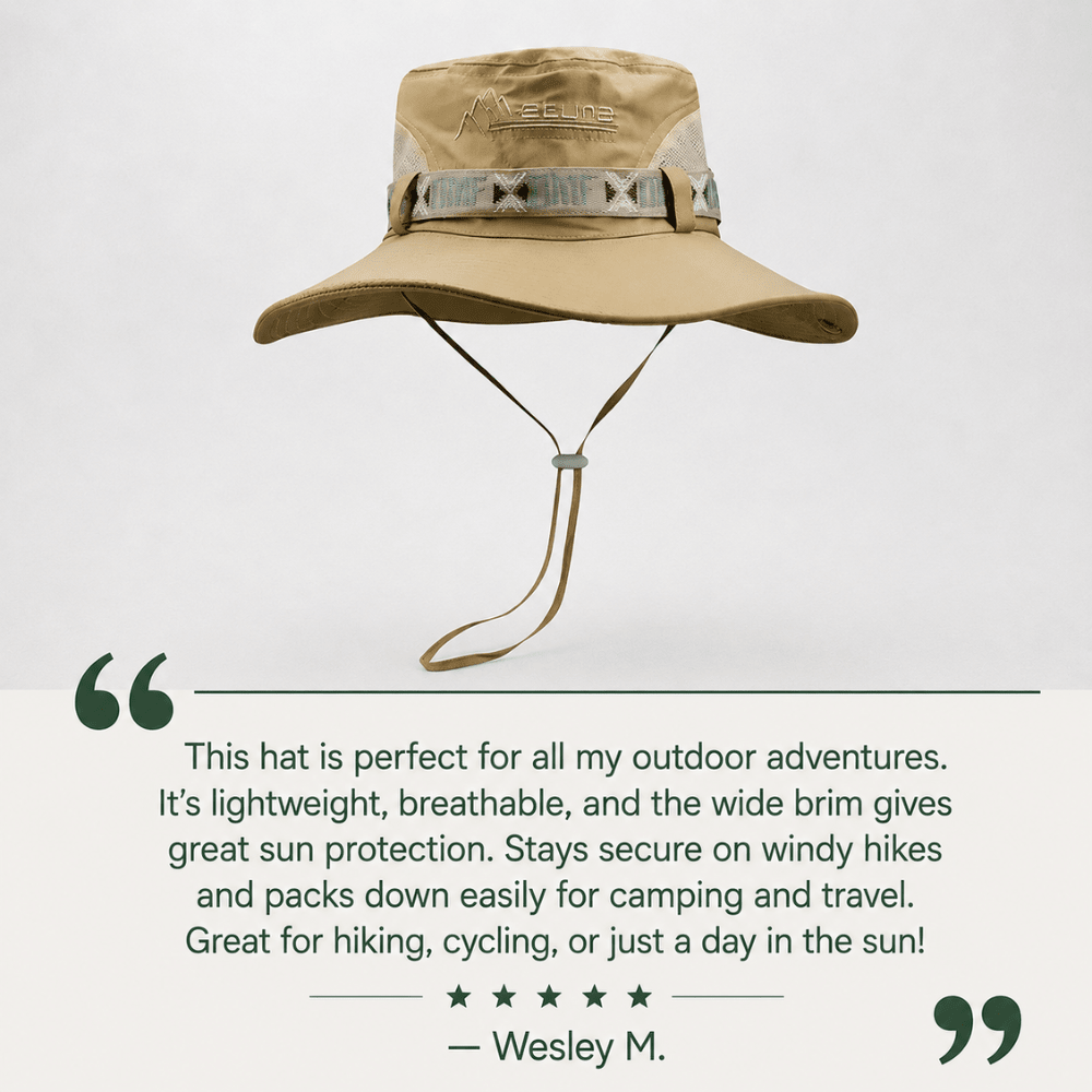 Sun Hat – Lightweight Breathable UV Protection Hat | Everhikes - Everhikes