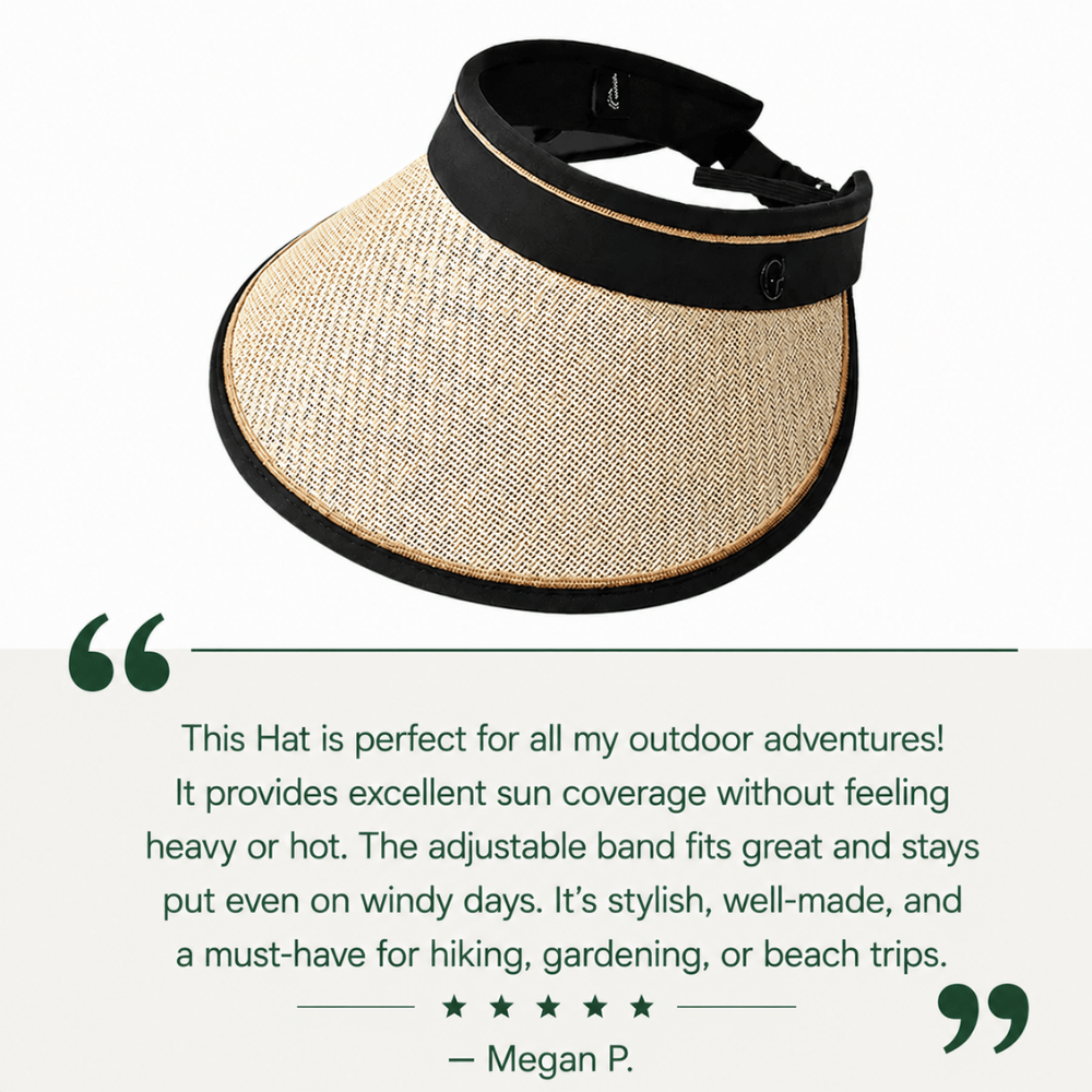 Sun Hat Lightweight Open-Top UV Protection | Everhikes - Everhikes