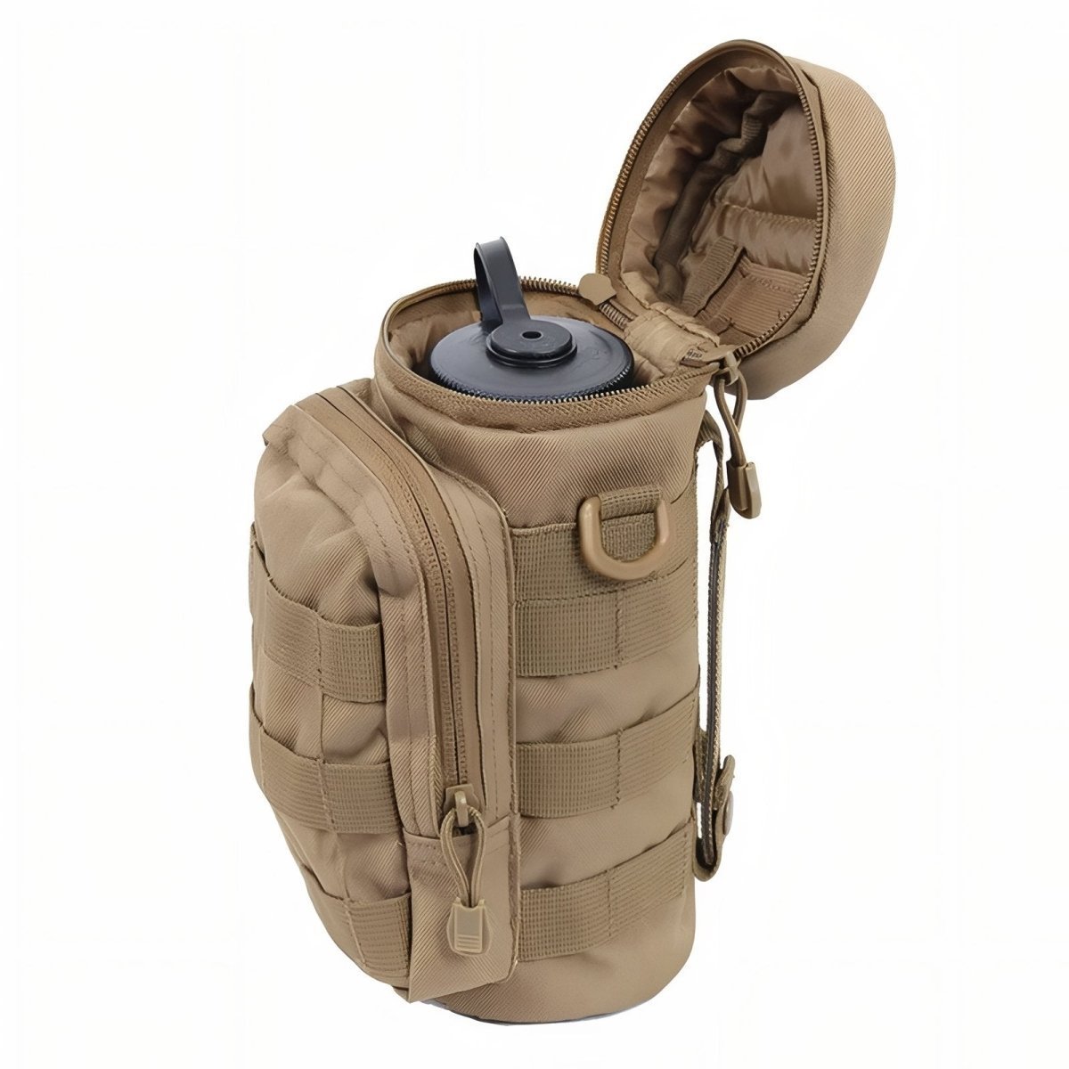 Tactical Water Bottle Holder with Accessory Pocket | Everhikes - Everhikes