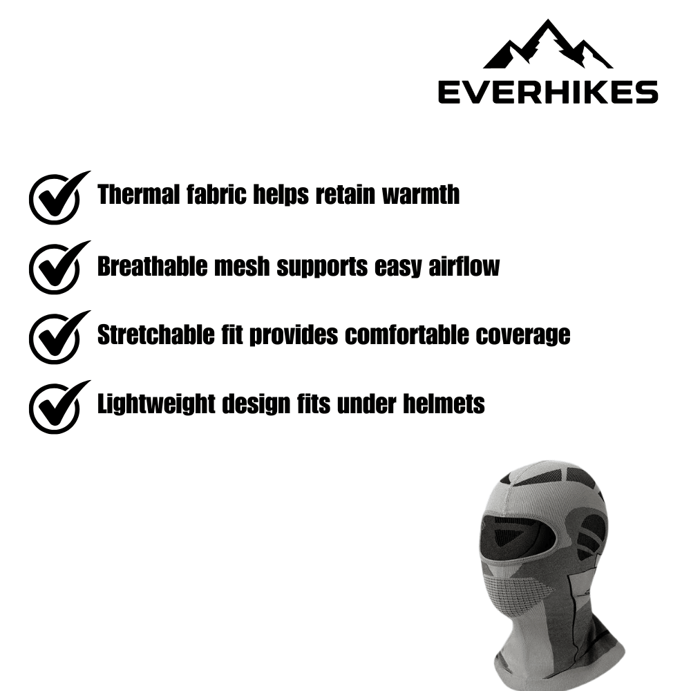 Thermal Breathable Balaclava Full Face Mask | Everhikes - Everhikes