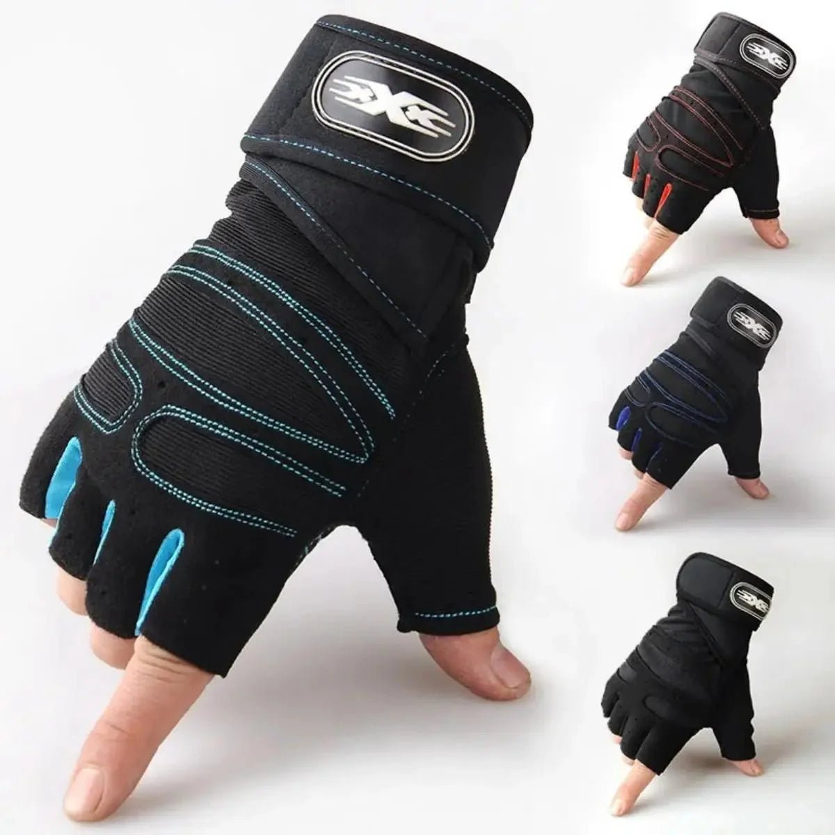 Training Gloves, Breathable Half - Finger Fitness Gloves - Everhikes