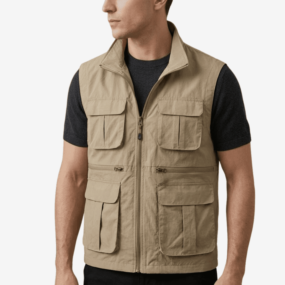 Travel Vest Lightweight Quick - Dry Multi - Pocket | Everhikes - Everhikes