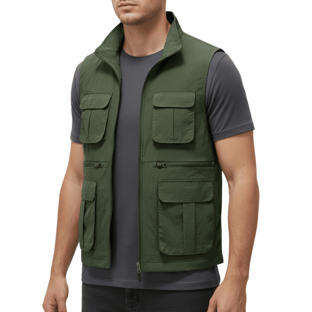 Travel Vest Lightweight Quick - Dry Multi - Pocket | Everhikes - Everhikes