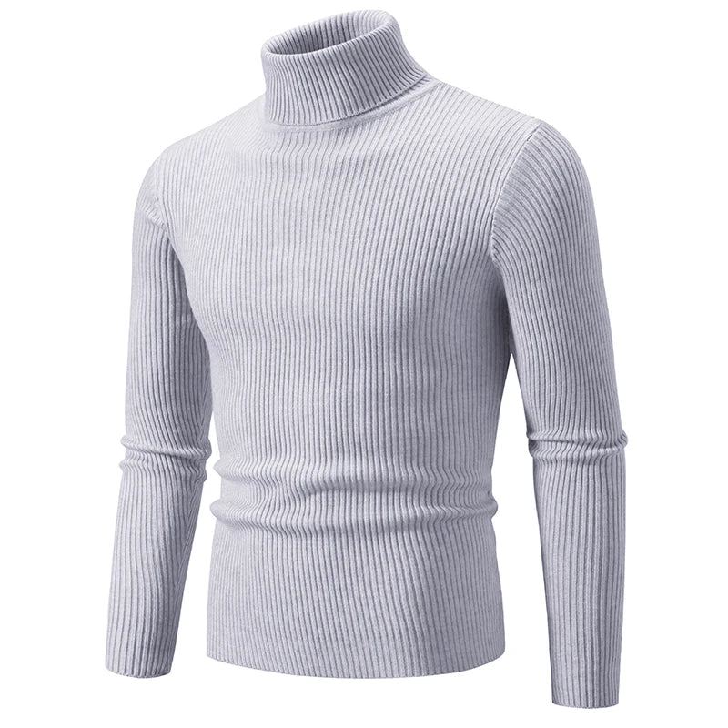 Turtleneck Sweater, Ribbed Lightweight Outdoor Layer - Everhikes