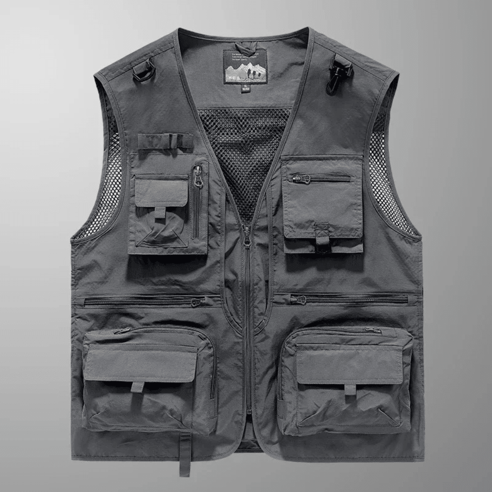Utility Vest, Lightweight Mesh Multi - Pocket Outdoor Vest | Everhikes - Everhikes