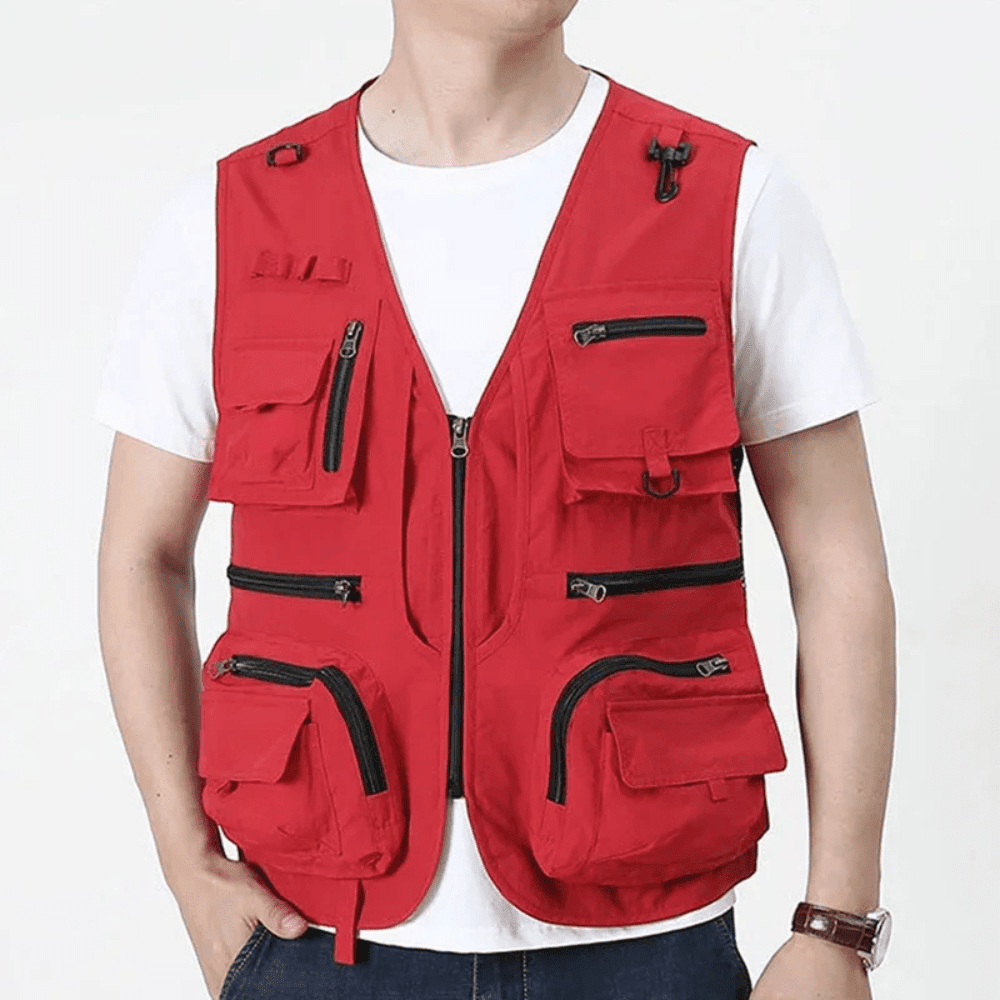 Utility Vest, Lightweight Mesh Multi - Pocket Outdoor Vest | Everhikes - Everhikes