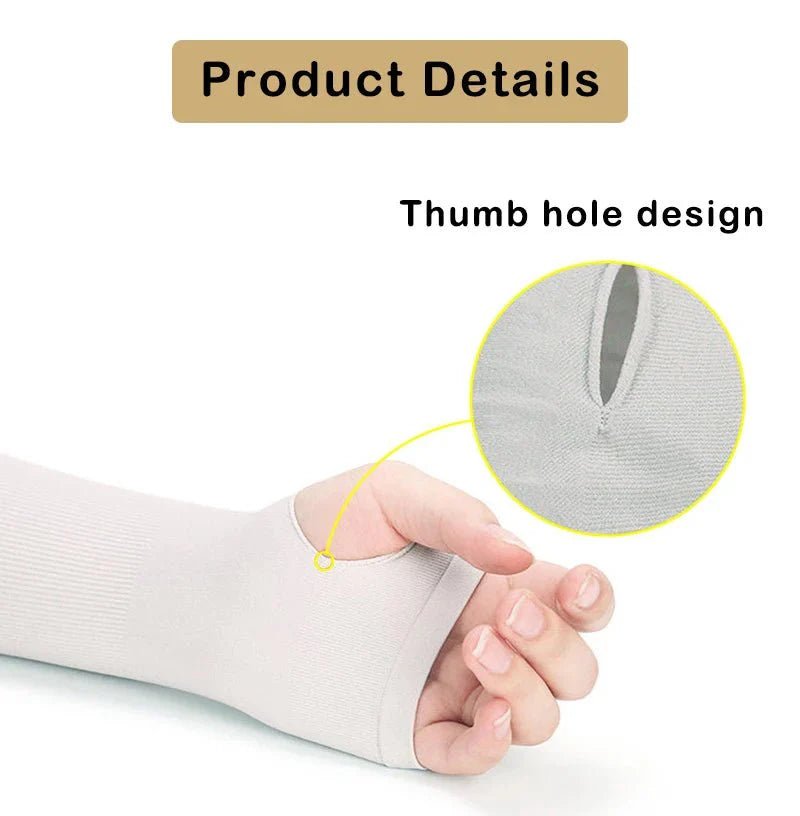 UV Protection Arm Sleeves for Cycling, Running and Hiking - Everhikes