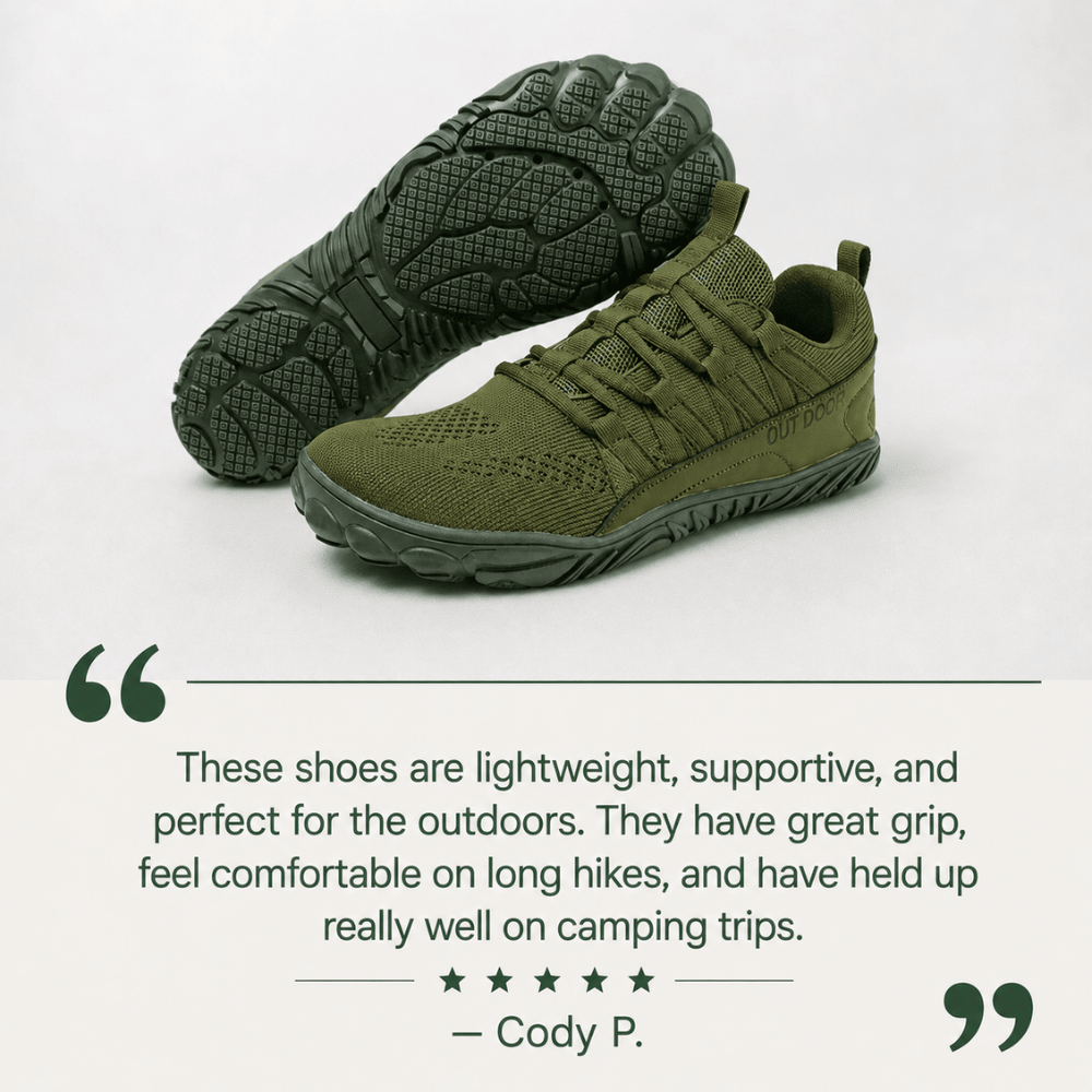 Walking Shoes Breathable Wide-Fit Grip | Everhikes - Everhikes