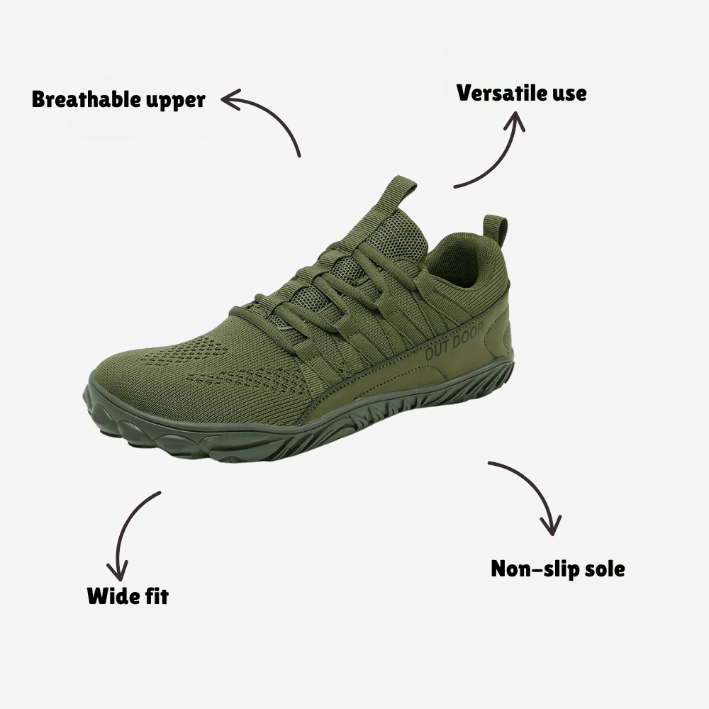 Walking Shoes Breathable Wide - Fit Grip | Everhikes - Everhikes