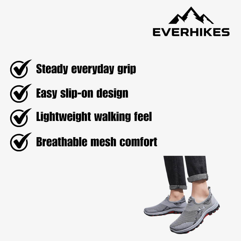 Walking Shoes Lightweight Breathable Slip - On | Everhikes - Everhikes
