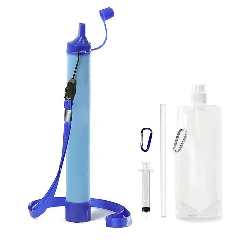 Water Filter Straw, Lightweight Portable for Hiking, Camping - Everhikes