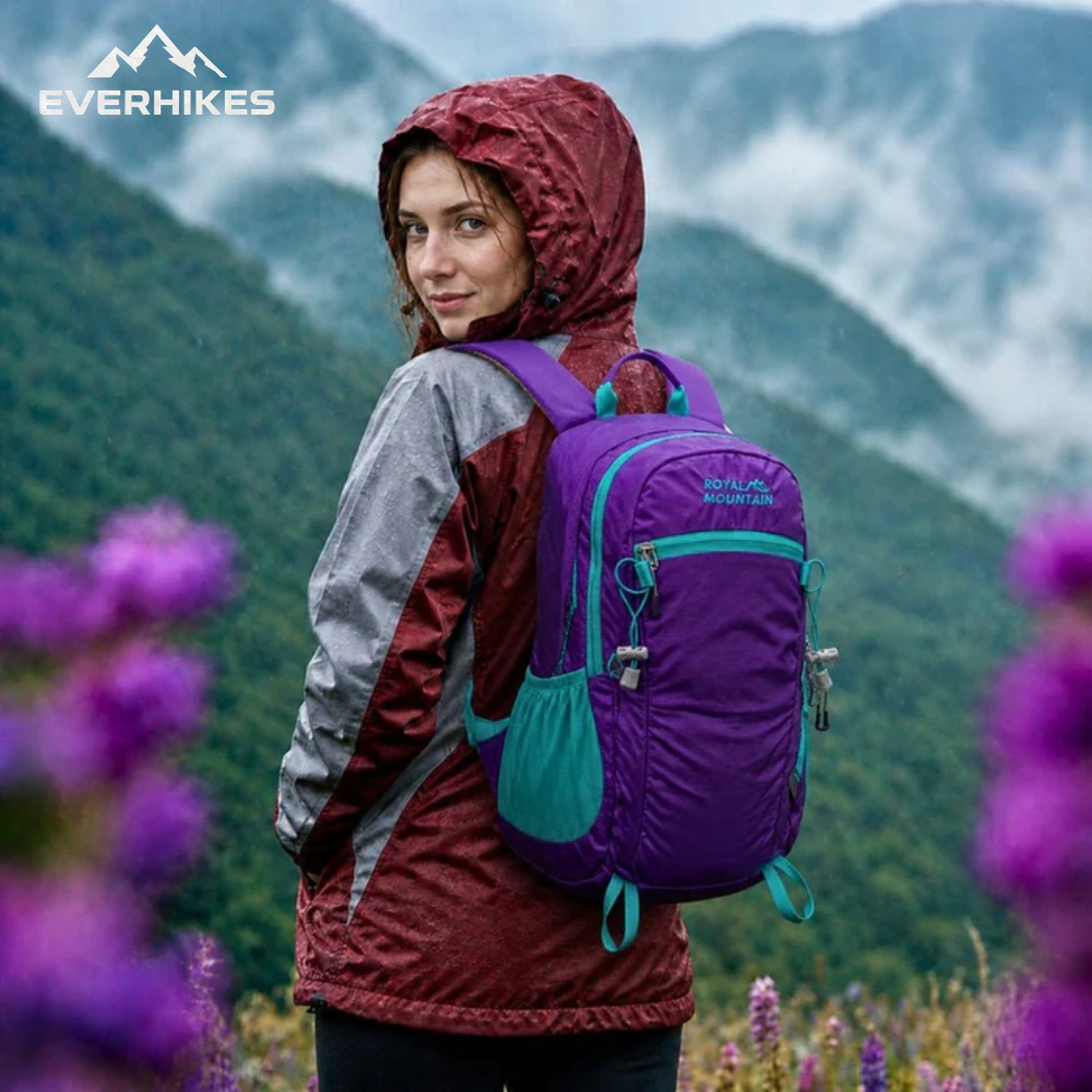 Water-Resistant Hiking Day Pack – Lightweight Outdoor Backpack - Everhikes