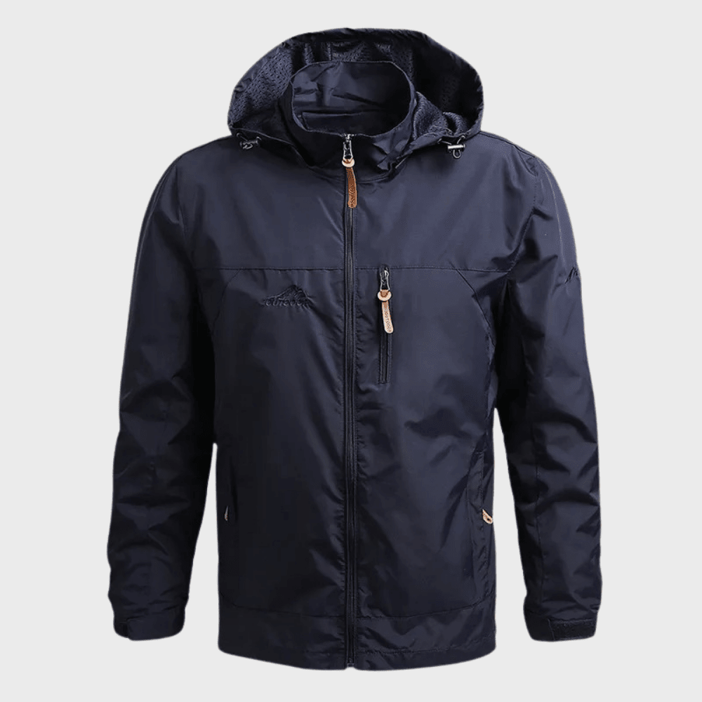 Waterproof Jacket, Lightweight Outdoor Adjustable Cuffs & Hem - Everhikes