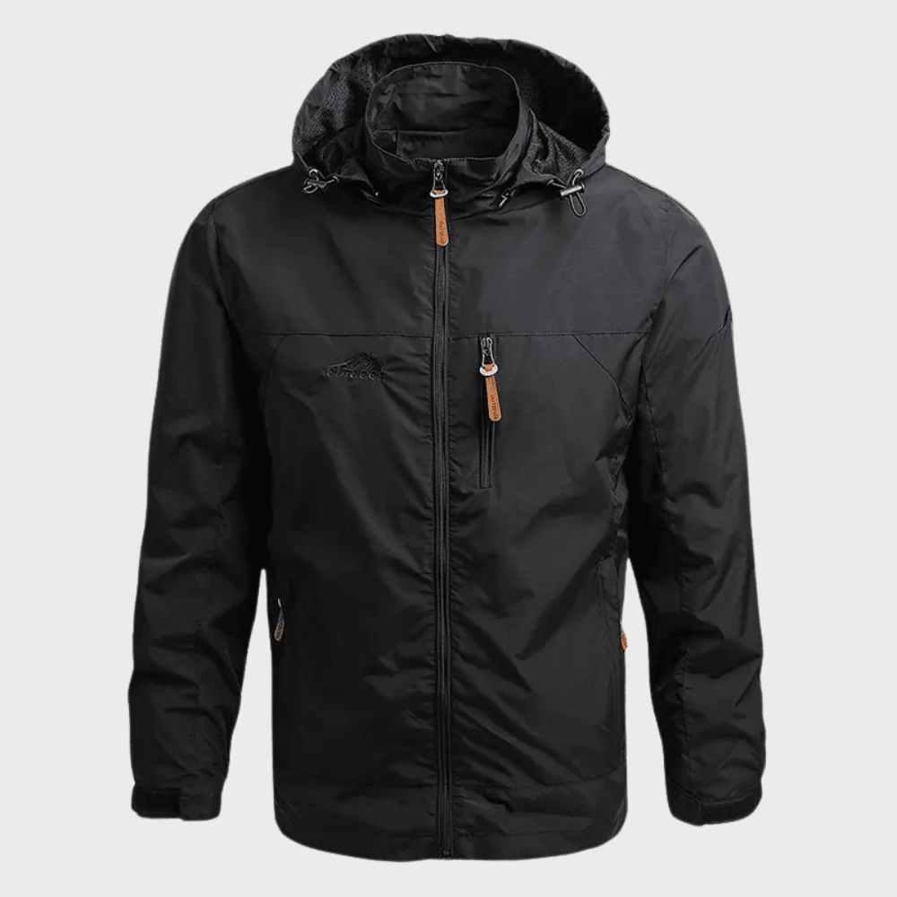 Waterproof Jacket, Lightweight Outdoor Adjustable Cuffs & Hem - Everhikes