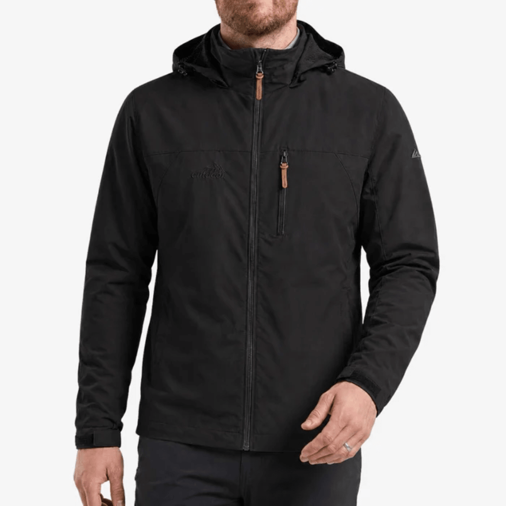 Waterproof Jacket, Lightweight Outdoor Adjustable Cuffs & Hem - Everhikes