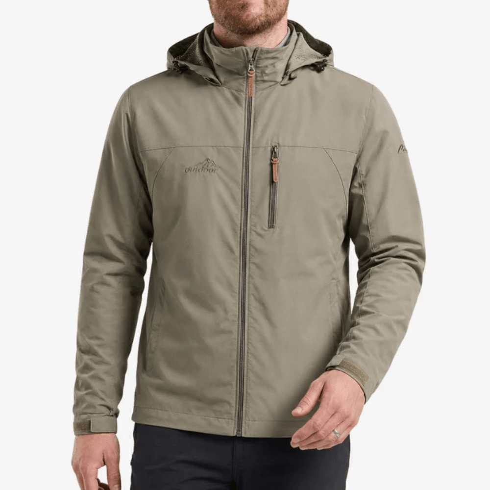 Waterproof Jacket, Lightweight Outdoor Adjustable Cuffs & Hem - Everhikes