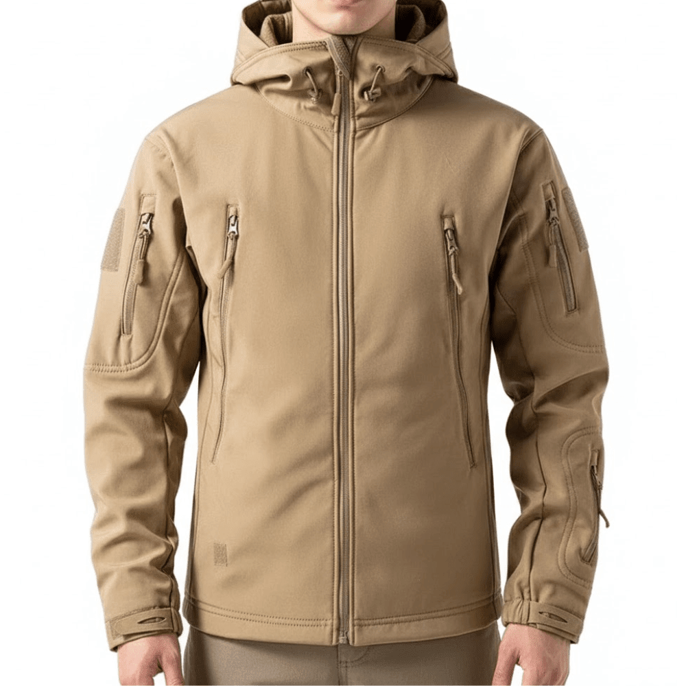 Waterproof Softshell Jacket Hooded Outdoor Shell | Everhikes - Everhikes