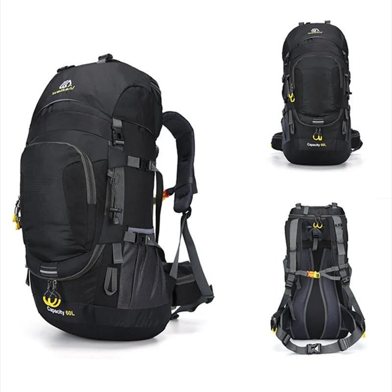 Weather-Resistant 60L Hiking Backpack for Outdoor Adventures - Everhikes
