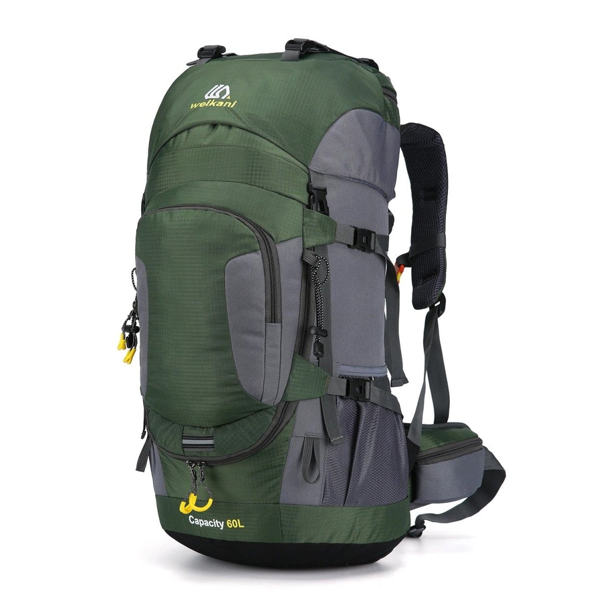 Weather-Resistant 60L Hiking Backpack for Outdoor Adventures - Everhikes