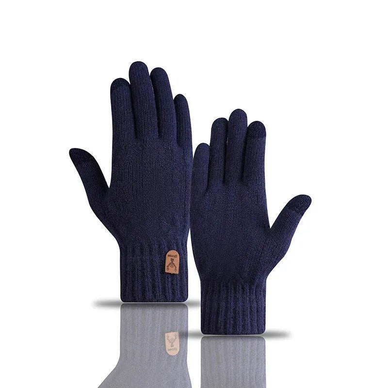 Winter Gloves – Warm Knit Touchscreen Lined Design - Everhikes