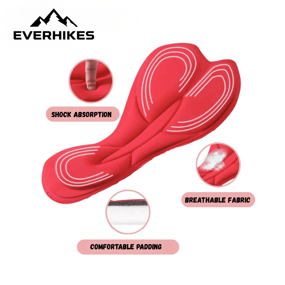 Women’s Cycling Shorts – Breathable 4D Gel Padding | Everhikes - Everhikes